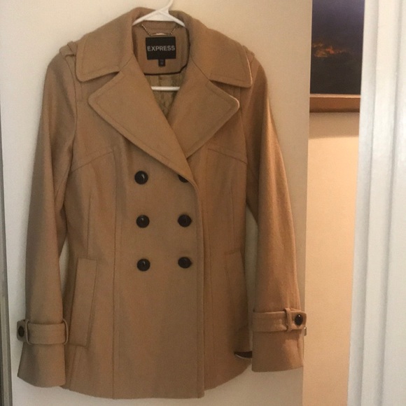 Gorgeous Xs Express Beige Or Tan Wool 